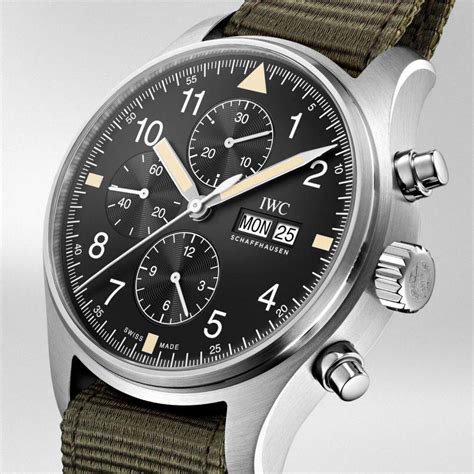 iwc chronograph flieger|iwc pilot's watch.